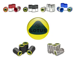 Lotus Tapones Llantas Auto Diseño Aleación